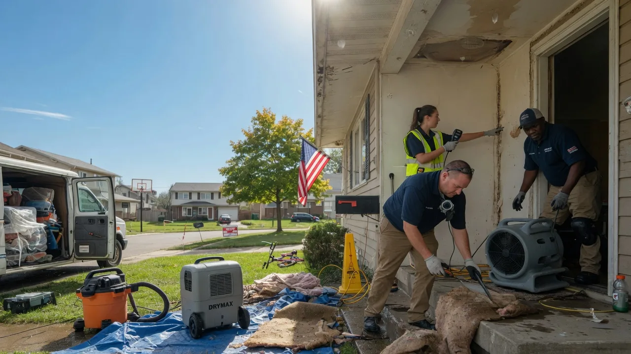 Water Damage Restoration in Farber, MO near me